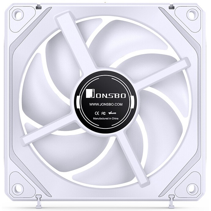 Вентилятор для корпуса Jonsbo ZL-120WR White (3 in 1)