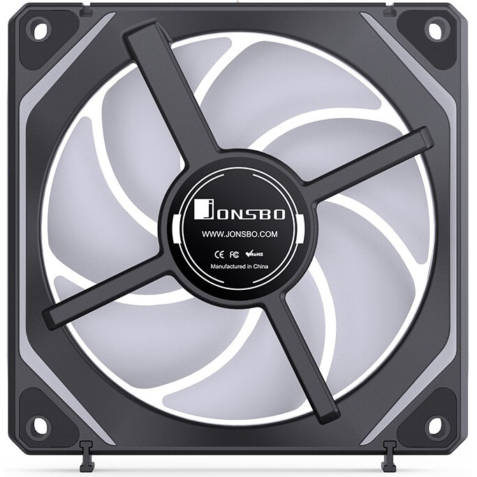 Вентилятор для корпуса Jonsbo ZL-120BR Black (3 in 1)