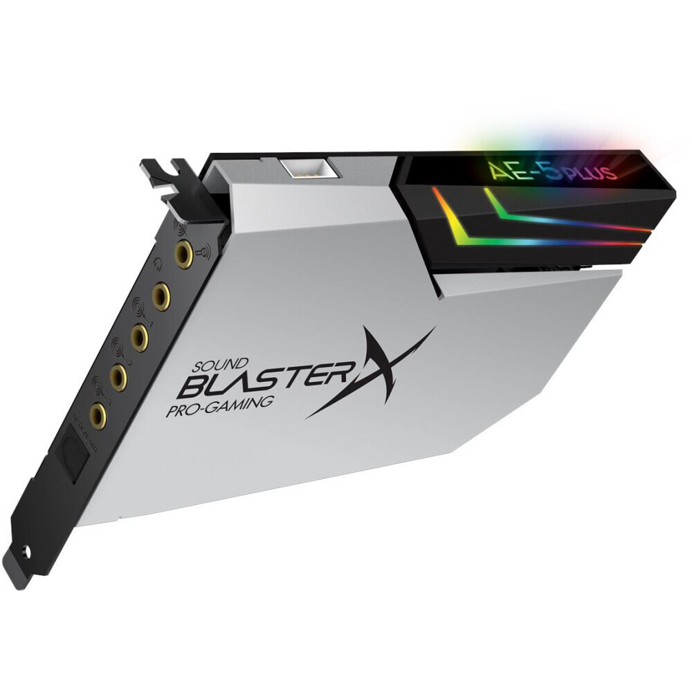 Звуковая карта Creative Sound BlasterX AE-5 Plus Pure Edition White