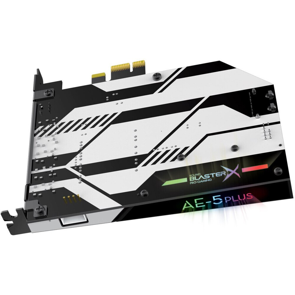Звуковая карта Creative Sound BlasterX AE-5 Plus Pure Edition White